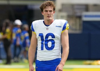 K Joshua Karty and DL P.J. Mustipher sign tenders K Joshua Karty and DL P.J. Mustipher sign tenders