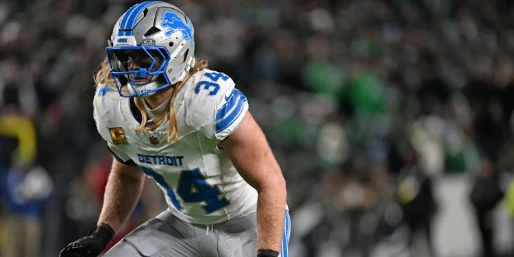Alex Anzalone Fined for Hit After Lions Fumble Recovery Alex Anzalone Fined for Hit After Lions Fumble Recovery