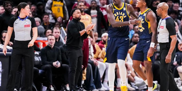 Pacers’ Bennedict Mathurin suspended for 1 game after bumping into official, ejection in loss to Cavaliers Pacers’ Bennedict Mathurin suspended for 1 game after bumping into official, ejection in loss to Cavaliers