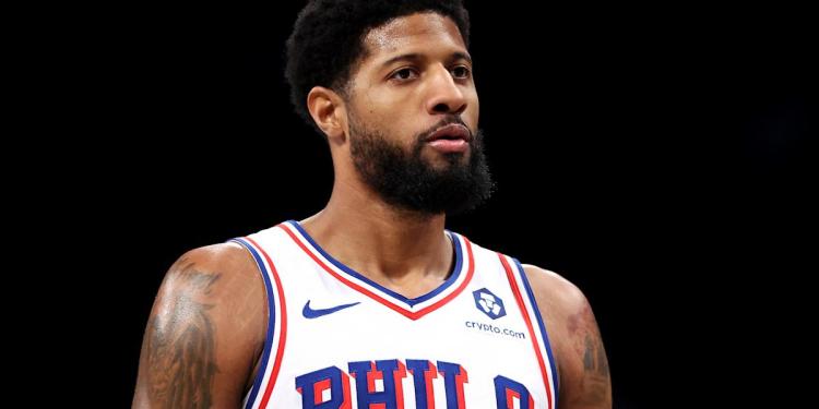 Paul George outhustled by Nic Claxton for rebound and game-winning shot in 76ers’ 105-103 loss to Nets Paul George outhustled by Nic Claxton for rebound and game-winning shot in 76ers’ 105-103 loss to Nets