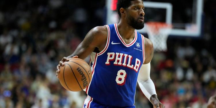 Paul George has bone bruise in hyperextended knee, no structural damage, per 76ers Paul George has bone bruise in hyperextended knee, no structural damage, per 76ers