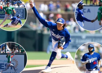 Dodgers defeat Team Mexico in exhibition match Dodgers defeat Team Mexico in exhibition match