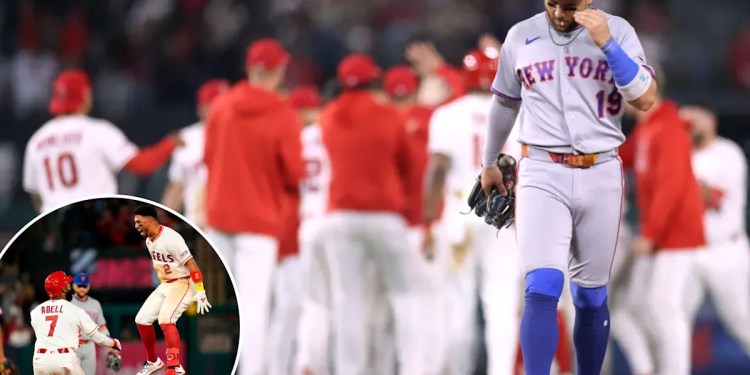 Mets lose to Angels in 10 innings Mets lose to Angels in 10 innings