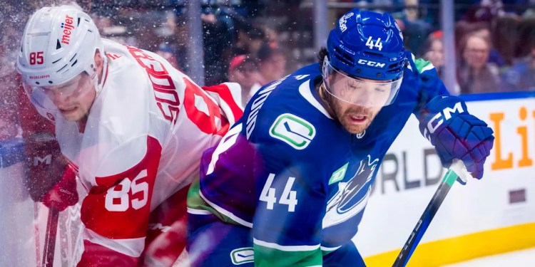 Red Wings Should Target Sherwood for Depth Scoring Red Wings Should Target Sherwood for Depth Scoring