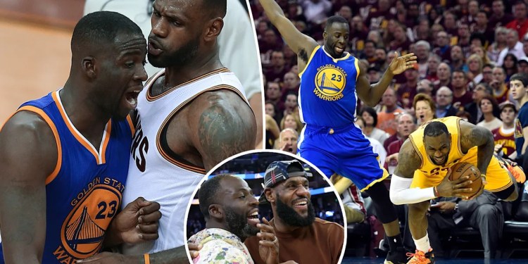 LeBron James and Draymond Green Transition from Rivalry to Friendship LeBron James and Draymond Green Transition from Rivalry to Friendship