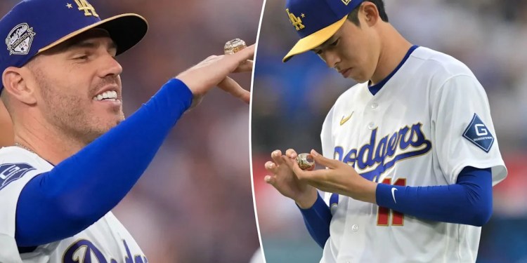 Dodgers Receive 2025 World Series Rings
Here Are the Details Dodgers Receive 2025 World Series Rings
Here Are the Details