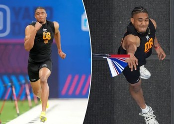 Taylen Green sets records at NFL combine Taylen Green sets records at NFL combine