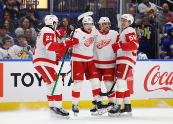 Red Wings Defeat Sabres 5-2 on the Road Red Wings Defeat Sabres 5-2 on the Road