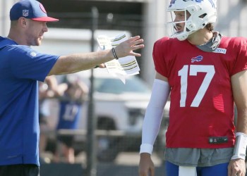 Josh Allen cleared for offseason program after foot surgery Josh Allen cleared for offseason program after foot surgery