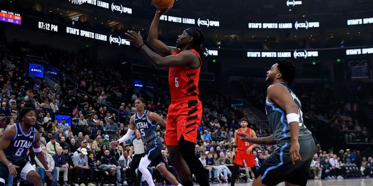 Trail Blazers Defeat Jazz 135-119 Trail Blazers Defeat Jazz 135-119