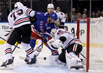 Rangers Defeat Blackhawks 6-1 at Madison Square Garden Rangers Defeat Blackhawks 6-1 at Madison Square Garden