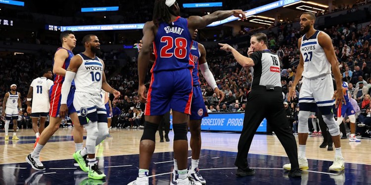 NBA suspends 5 players as a result of Pistons-Timberwolves melee NBA suspends 5 players as a result of Pistons-Timberwolves melee