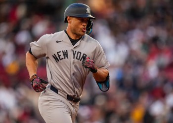 Yankees: Stanton Listed Day-to-Day with Calf Injury Yankees: Stanton Listed Day-to-Day with Calf Injury