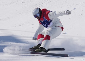 Kingsbury wins gold in men’s dual moguls at Olympics Kingsbury wins gold in men’s dual moguls at Olympics
