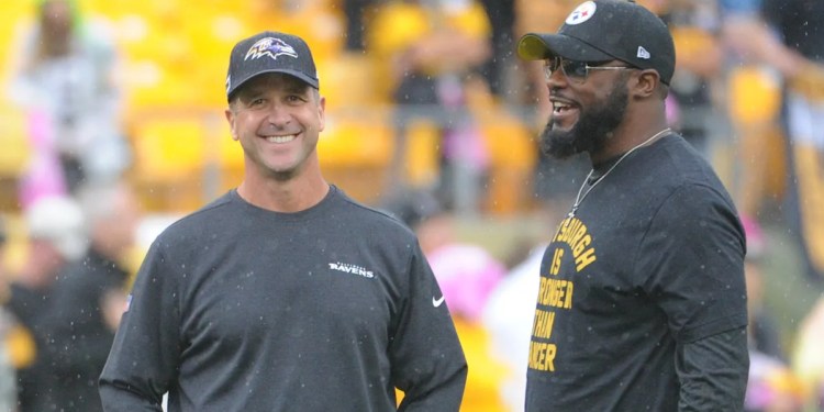 40th Game Between John Harbaugh and Mike Tomlin 40th Game Between John Harbaugh and Mike Tomlin