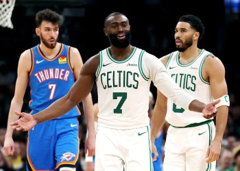 Jaylen Brown Leads Celtics to Win Over Thunder Jaylen Brown Leads Celtics to Win Over Thunder