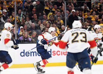 Panthers Win in Overtime Against Boston Panthers Win in Overtime Against Boston