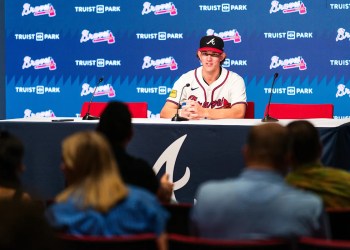 Cam Caminiti, JR Ritchie, John Gil on Braves 40-Man Roster Cam Caminiti, JR Ritchie, John Gil on Braves 40-Man Roster