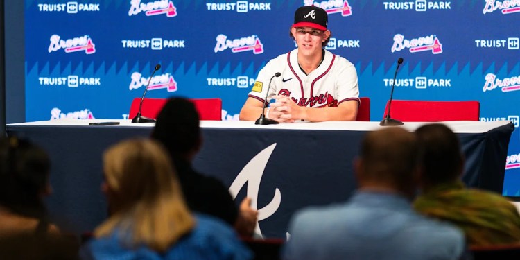 Cam Caminiti, JR Ritchie, John Gil on Braves 40-Man Roster Cam Caminiti, JR Ritchie, John Gil on Braves 40-Man Roster