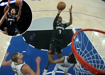 Timberwolves defeat Nuggets to win series Timberwolves defeat Nuggets to win series