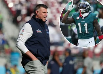 Mike Vrabel Comments on AJ Brown Amid Patriots Trade Rumors Mike Vrabel Comments on AJ Brown Amid Patriots Trade Rumors