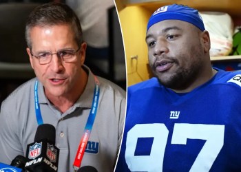 John Harbaugh expresses interest in Dexter Lawrence
Harbaugh acknowledges unpredictability in player acquisitions John Harbaugh expresses interest in Dexter Lawrence
Harbaugh acknowledges unpredictability in player acquisitions
