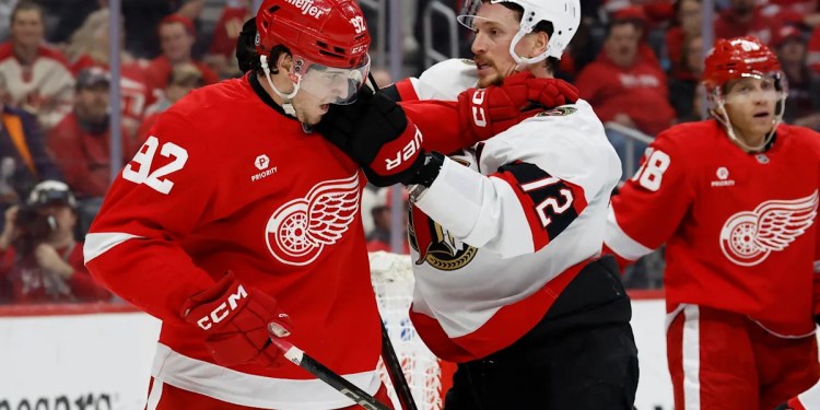Red Wings and Senators Line Combinations Red Wings and Senators Line Combinations