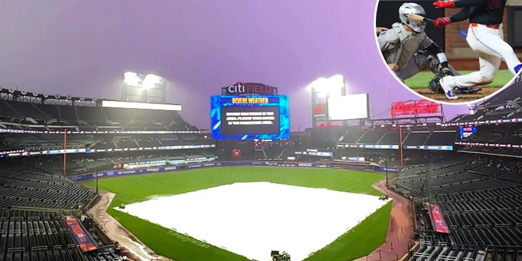 Mets Game Postponed; Doubleheader Scheduled for Sunday vs. Rockies Mets Game Postponed; Doubleheader Scheduled for Sunday vs. Rockies