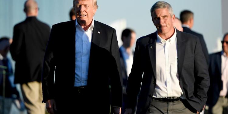 PGA Tour commissioner meets with President Donald Trump about LIV Golf, PIF negotiations PGA Tour commissioner meets with President Donald Trump about LIV Golf, PIF negotiations