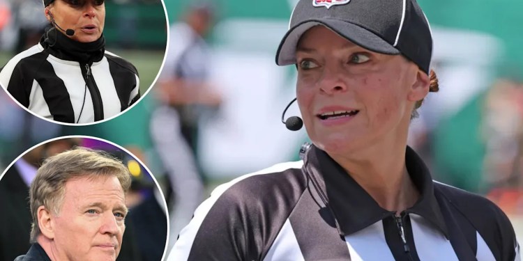 Female Referee Sues NFL for Discrimination Female Referee Sues NFL for Discrimination