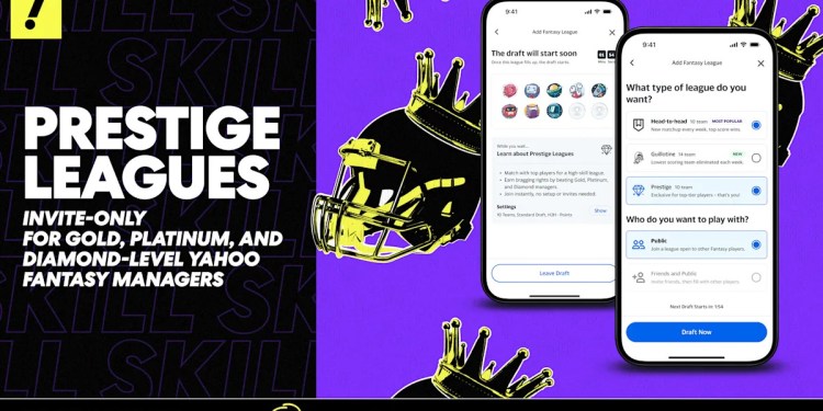 Welcome to Prestige Leagues — a new format for fantasy football’s elite Welcome to Prestige Leagues — a new format for fantasy football’s elite
