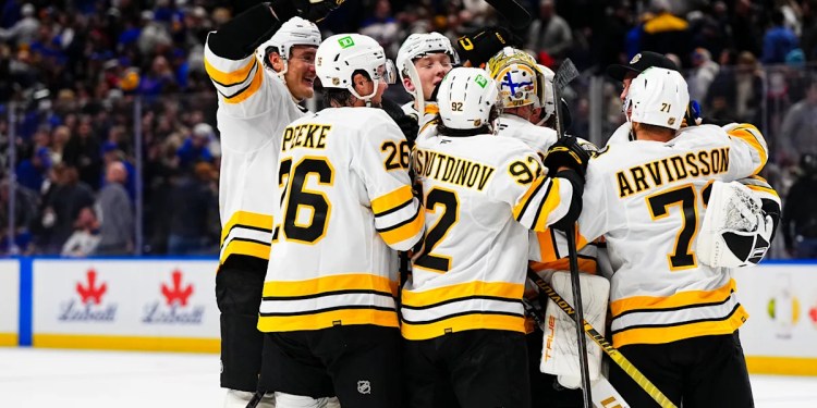 Zacha’s OT Goal Leads Bruins to 4-3 Victory Over Buffalo Zacha’s OT Goal Leads Bruins to 4-3 Victory Over Buffalo