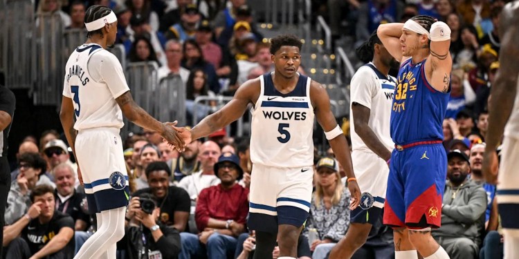 Edwards and Randle lead Timberwolves to win over Nuggets, series tied Edwards and Randle lead Timberwolves to win over Nuggets, series tied
