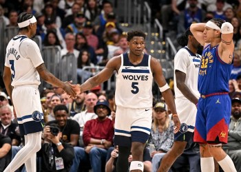 Edwards and Randle lead Timberwolves to win over Nuggets, series tied Edwards and Randle lead Timberwolves to win over Nuggets, series tied
