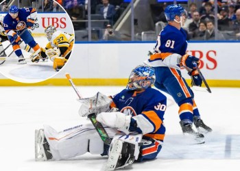 Islanders Lose Two-Goal Leads to Penguins Islanders Lose Two-Goal Leads to Penguins