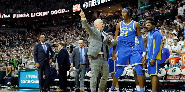 UCLA Coach Mick Cronin Ejects Player During Loss UCLA Coach Mick Cronin Ejects Player During Loss