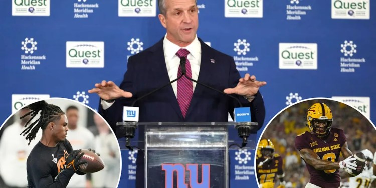 Giants Hold Two Top 10 NFL Draft Picks Giants Hold Two Top 10 NFL Draft Picks