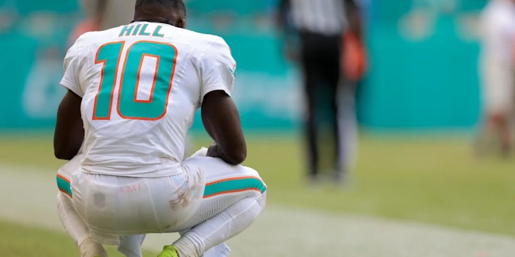 Dolphins release WR Tyreek Hill due to salary cap issues Dolphins release WR Tyreek Hill due to salary cap issues