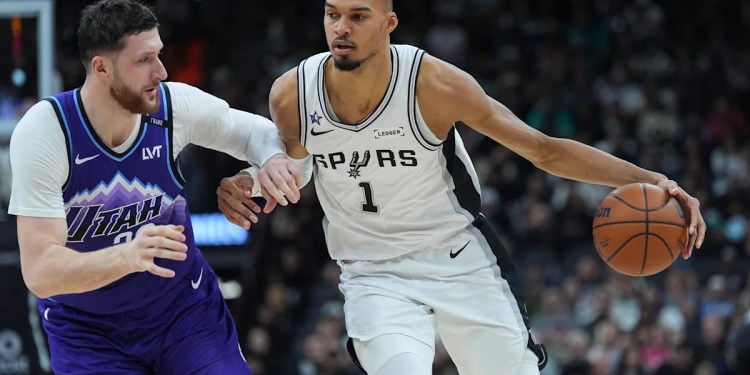 Wembanyama named All-Star starter, leads team to win over Jazz Wembanyama named All-Star starter, leads team to win over Jazz