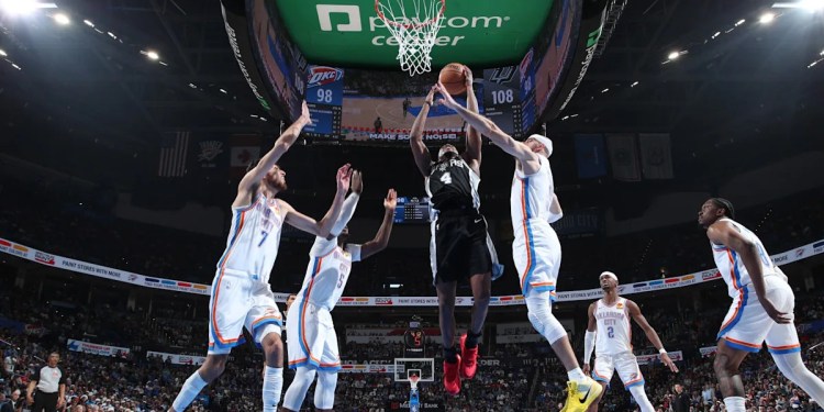 Spurs Defeat Thunder 117-102 Spurs Defeat Thunder 117-102