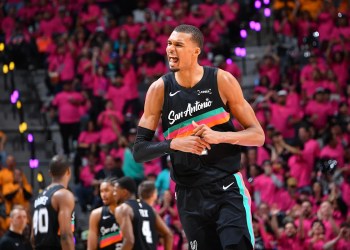 Wembanyama’s playoff debut helps Spurs win Game 1 against Blazers Wembanyama’s playoff debut helps Spurs win Game 1 against Blazers