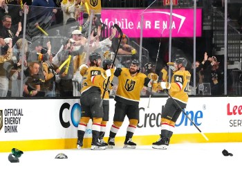 Golden Knights Defeat Flames 6-3 Golden Knights Defeat Flames 6-3