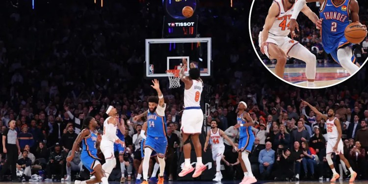 Knicks Lose to Thunder After Two Comeback Attempts Knicks Lose to Thunder After Two Comeback Attempts