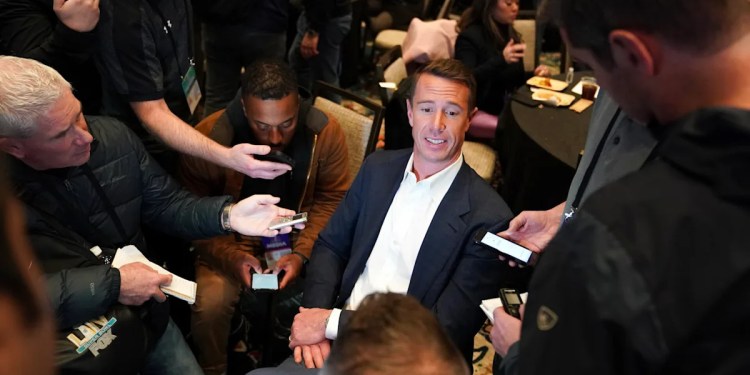 Matt Ryan Clarifies Role with CBS and Falcons Matt Ryan Clarifies Role with CBS and Falcons