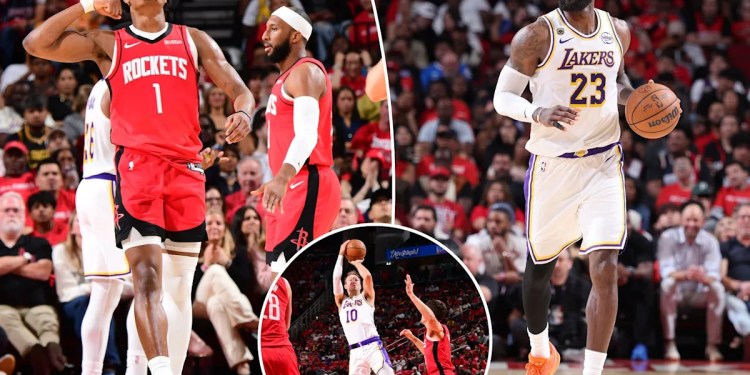 Game 5 vs. Houston is crucial for Lakers with 3-1 lead Game 5 vs. Houston is crucial for Lakers with 3-1 lead