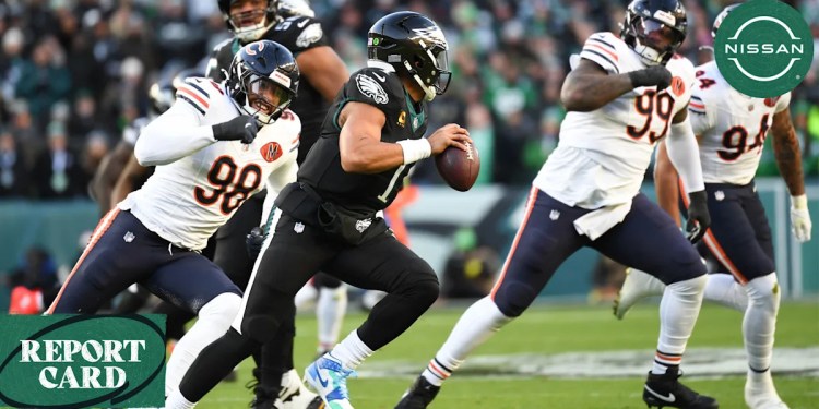 Eagles Position Grades Following Loss to Bears Eagles Position Grades Following Loss to Bears