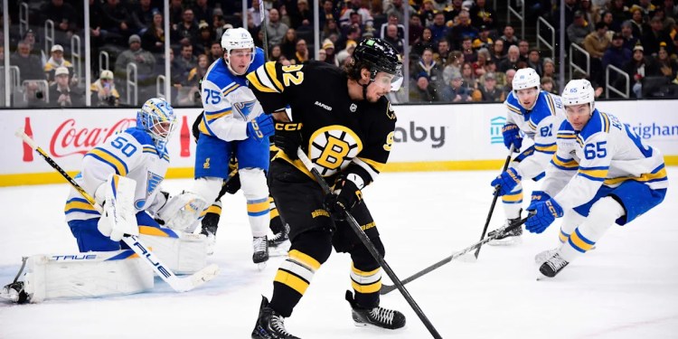 Blues Lose 5-2 to Bruins Blues Lose 5-2 to Bruins