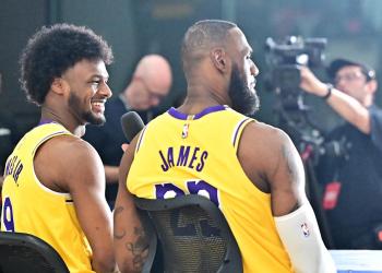 LeBron, Bronny James make public debut as Lakers teammates: ‘Just pure joy, man’ LeBron, Bronny James make public debut as Lakers teammates: ‘Just pure joy, man’