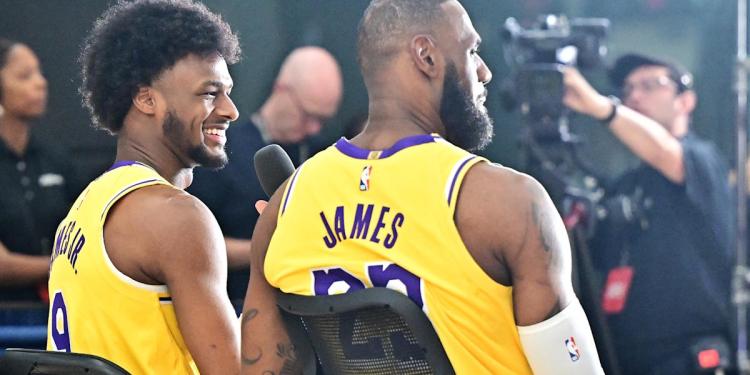 LeBron, Bronny James make public debut as Lakers teammates: ‘Just pure joy, man’ LeBron, Bronny James make public debut as Lakers teammates: ‘Just pure joy, man’