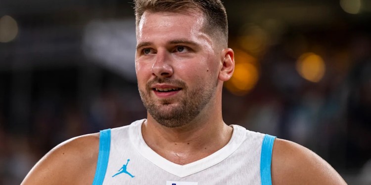 Luka Dončić reportedly cleared to play for Slovenia after worrisome knee collision in EuroBasket exhibition Luka Dončić reportedly cleared to play for Slovenia after worrisome knee collision in EuroBasket exhibition